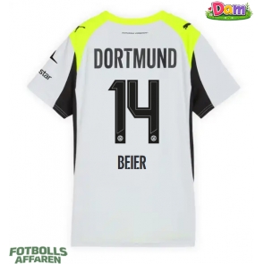 Borussia Dortmund Maximilian Beier #14 Bortatröja Kvinnor 2025-26 Kortärmad